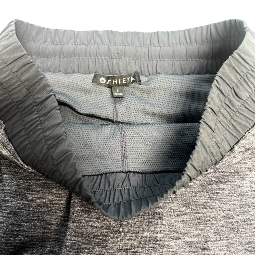Athleta Charcoal Gray Heather Excursion Skort Siz… - image 7